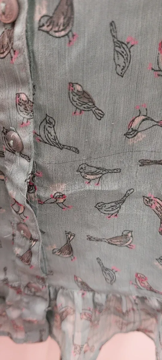 Camicetta Monsoon bambina fantasia uccelli