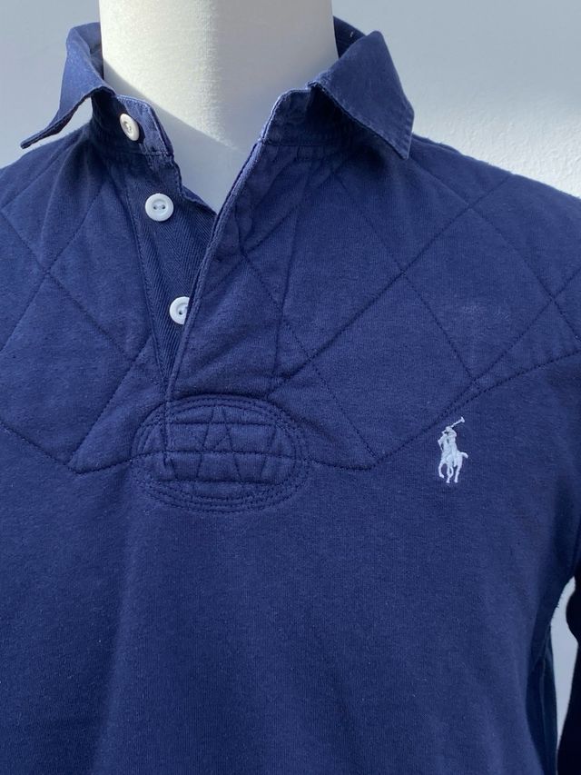 Polo Ralph Lauren manga larga azul