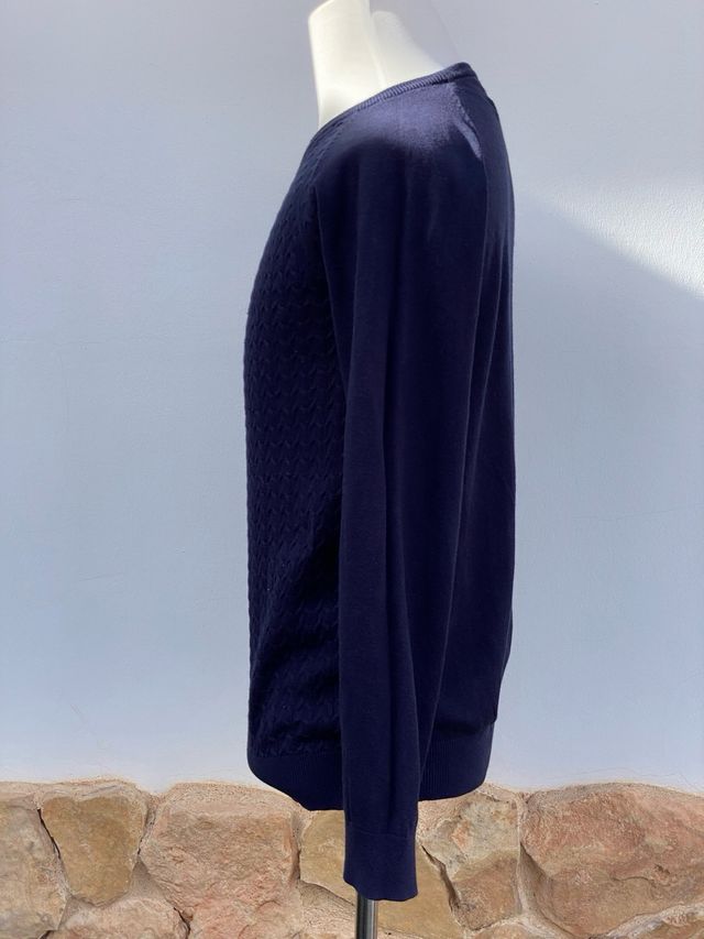 Jersey Cortefiel Azul Hombre Talla M