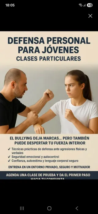 Clases Particulares Defensa Personal Anti Bulling