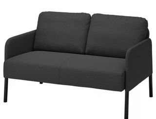 Sofá 2 plazas Ikea gris oscuro