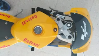 Minimoto Eléctrica Amarilla