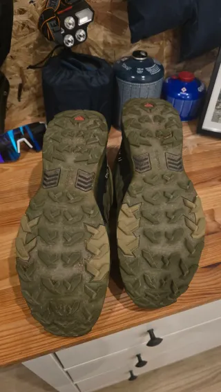 Salomon X Ultra 4 Gore-Tex Beige/Verde