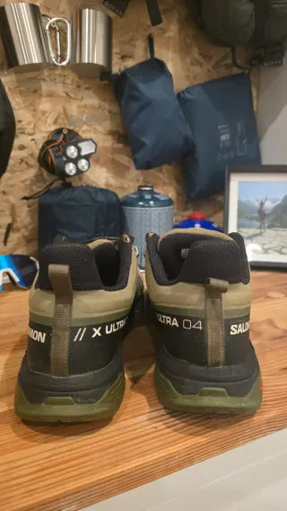 Salomon X Ultra 4 Gore-Tex Beige/Verde