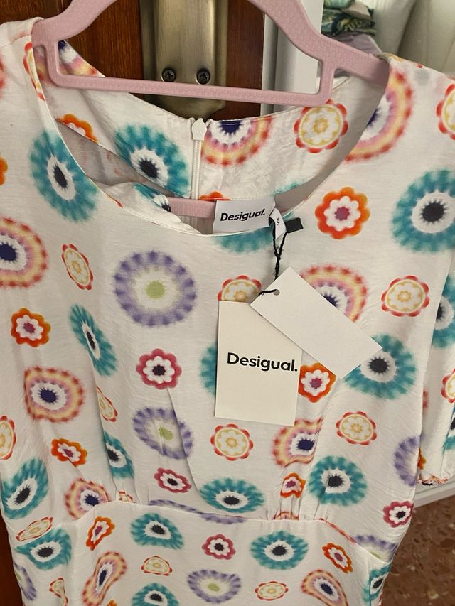 Vestido Desigual Multicolor Talla S