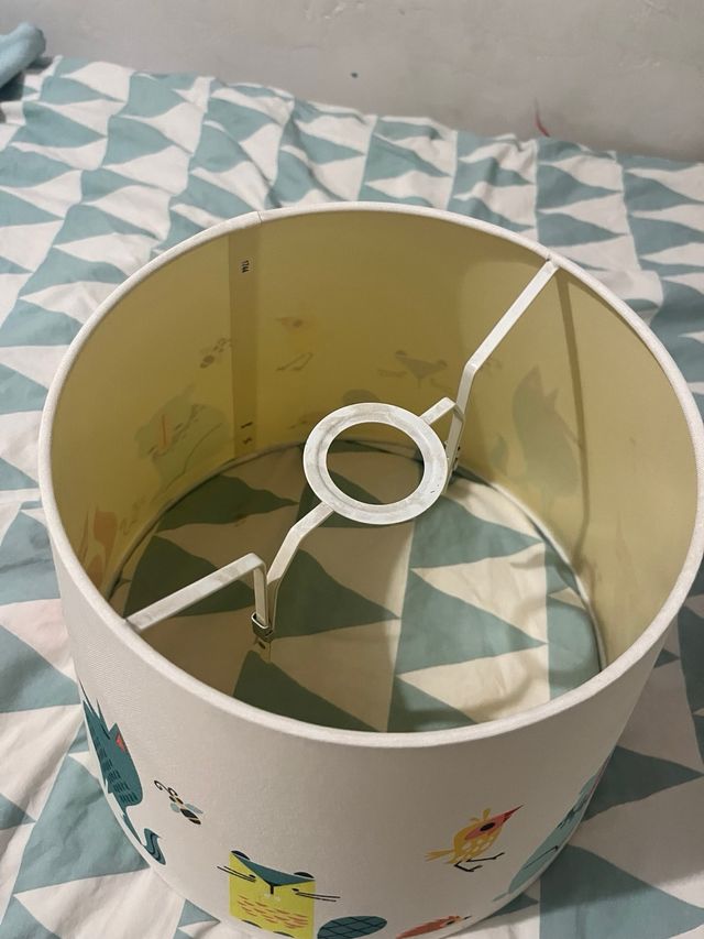 Pantalla de lámpara infantil animales