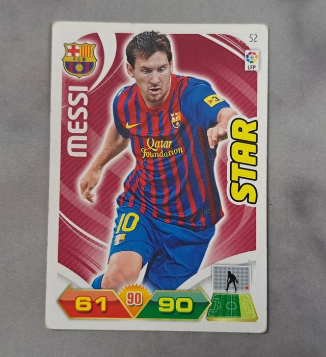 2011-12 - CARD MESSI FCB - ADRENALYN XL #52