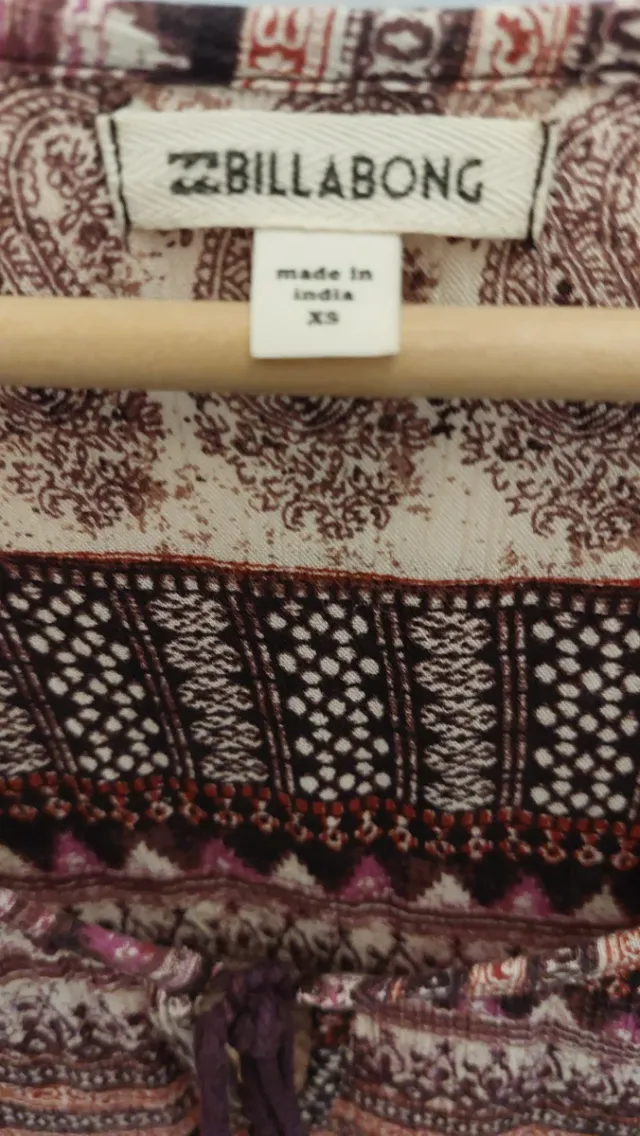 Vestido Billabong estampado