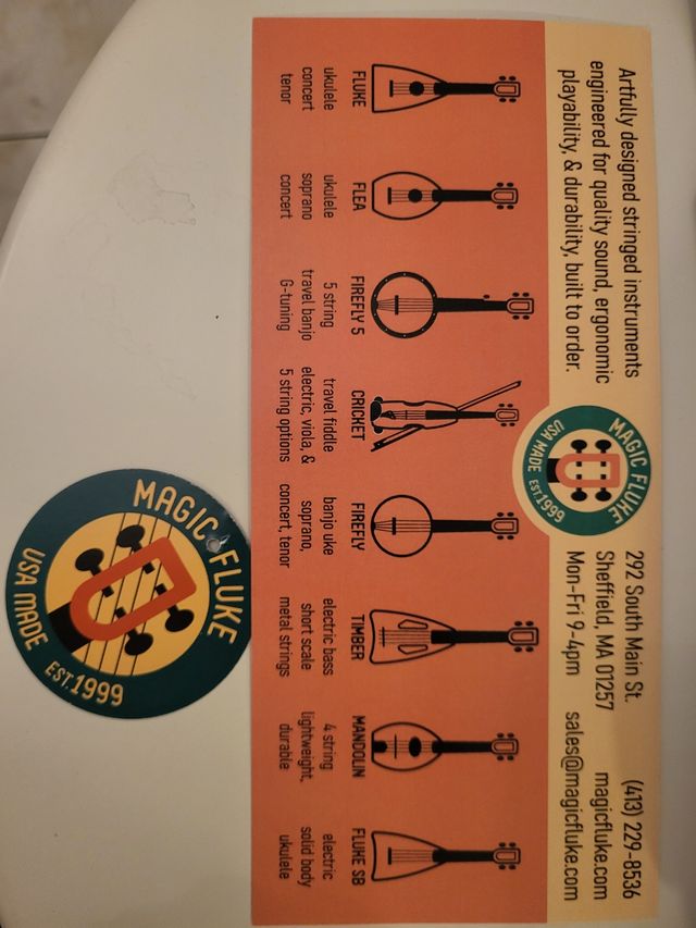 Ukelele Magic Fluke Azul