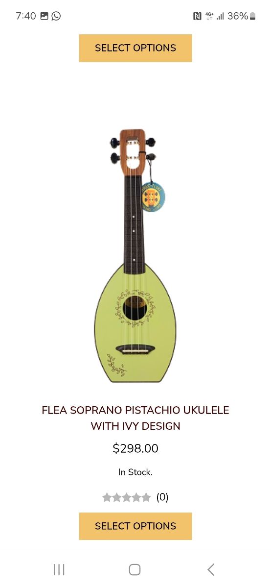 Ukelele Magic Fluke Azul