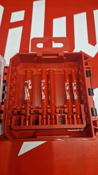 Juego 5 Brocas Diamante Milwaukee Ø 6-10mm