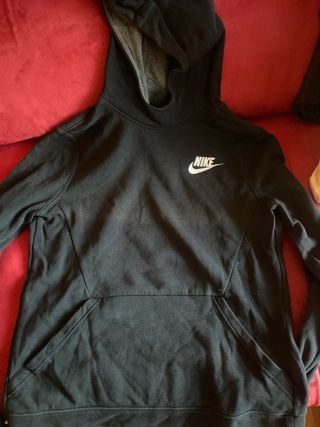 Lote 2 sudaderas Adidas y Nike negras