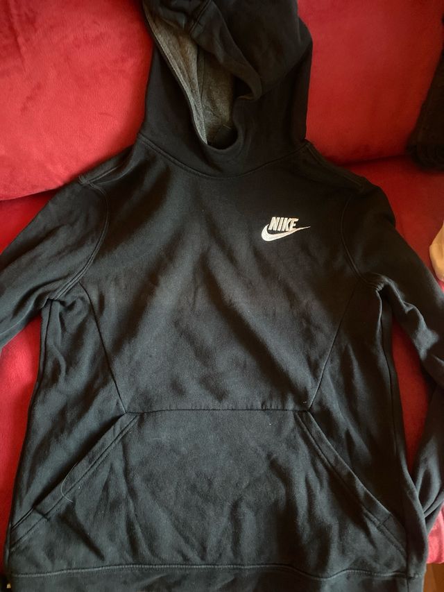Lote 2 sudaderas Adidas y Nike negras
