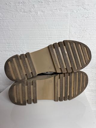 Botín Jeannot Beige Piel Talla 39