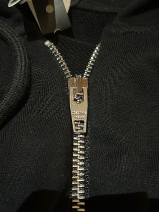 Sudadera con cremallera y capucha Celine