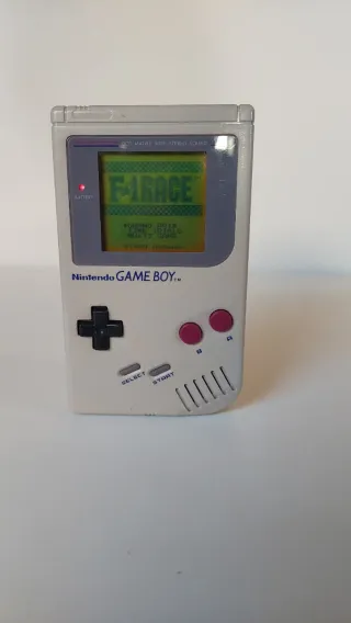 Nintendo Game Boy 01 Beige/Gris + Juego de F1