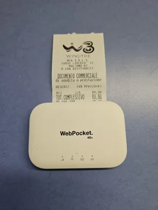 Alcatel WebPocket Router Internet