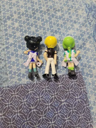 Set 3 Mini Figure Giocattoli