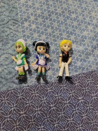 Set 3 Mini Figure Giocattoli