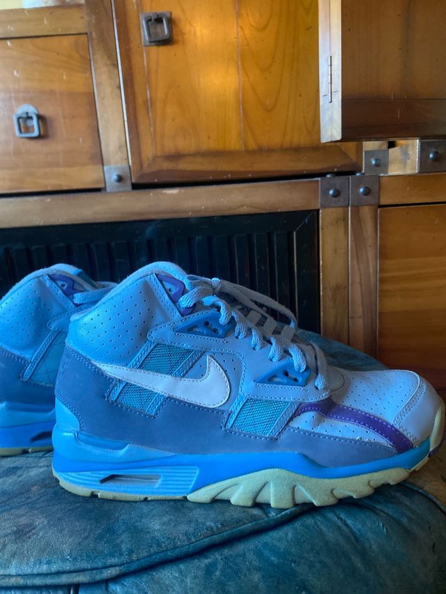 Nike Air Zapatillas Azules y Moradas