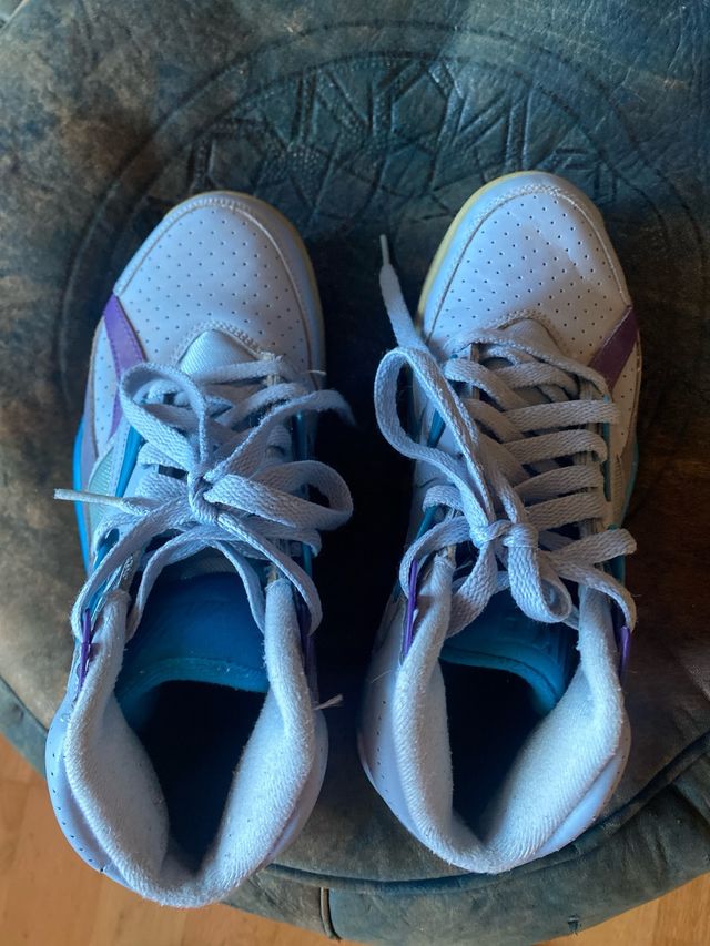 Nike Air Zapatillas Azules y Moradas