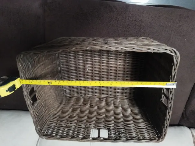 2 Cestas de mimbre 10 euros las dos