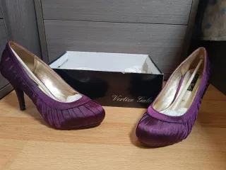 Zapatos de fiesta morados talla 38