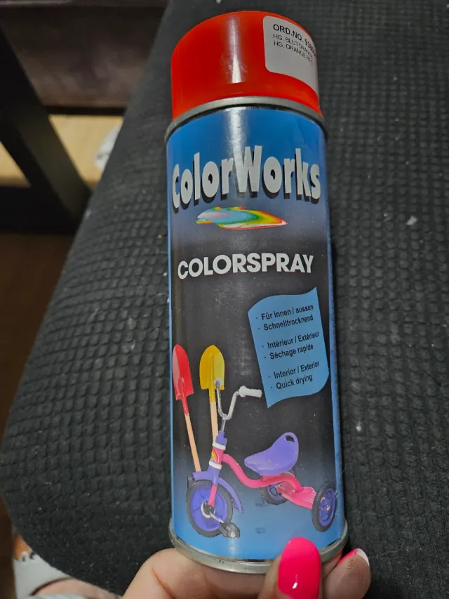 Spray Naranja ColorWorks Ral 2002