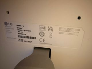 Monitor LG Negro/Plateado
