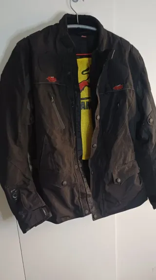 Chaqueta Moto Goya Moto Negra