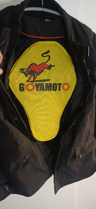 Chaqueta Moto Goya Moto Negra