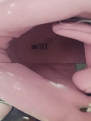 Botas de montaña niña rosa y azul.marca tex.