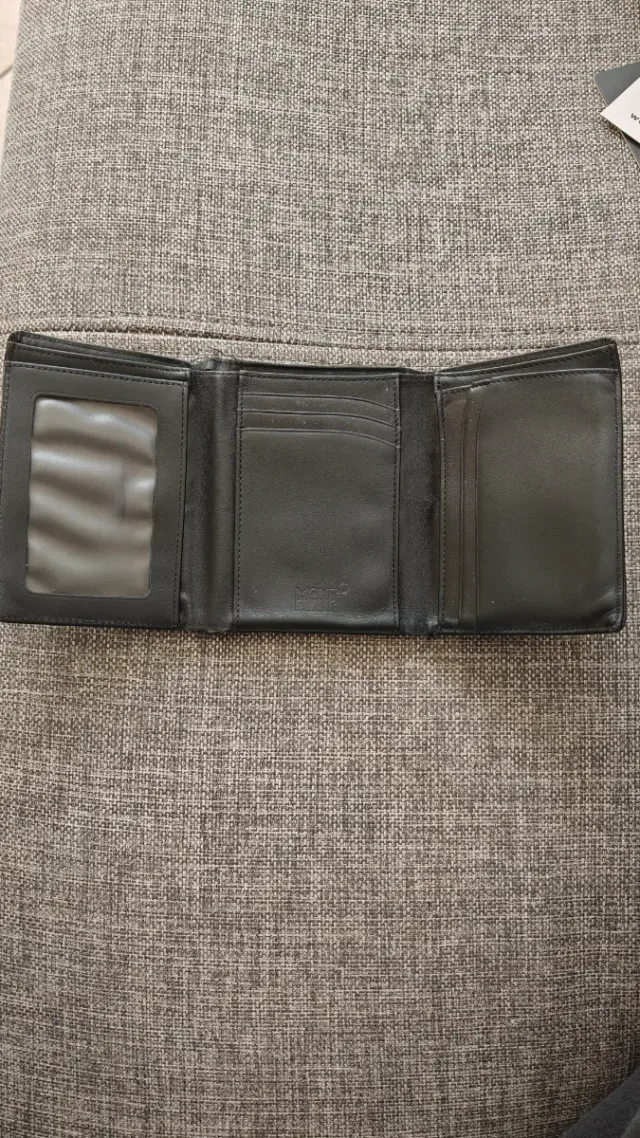 Portafoglio Montblanc Uomo Pelle Nero