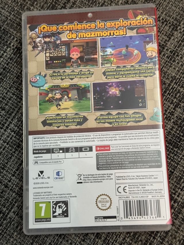 Snack World: Mazmorra en Mazmorra Switch