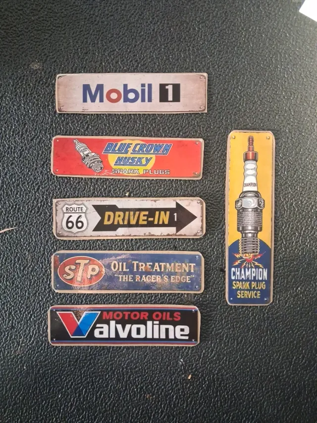 Set 6 Adesivi Vintage Auto