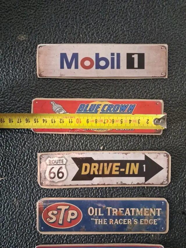 Set 6 Adesivi Vintage Auto