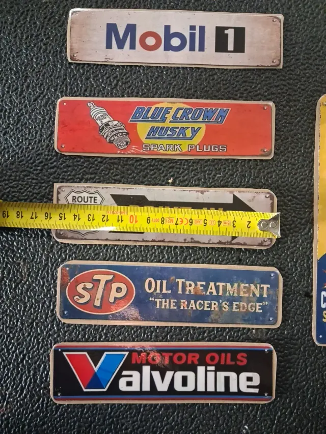 Set 6 Adesivi Vintage Auto