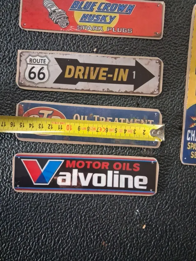 Set 6 Adesivi Vintage Auto