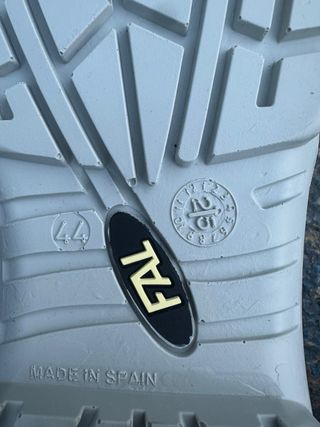 Zapatos de seguridad FAL grises talla 44