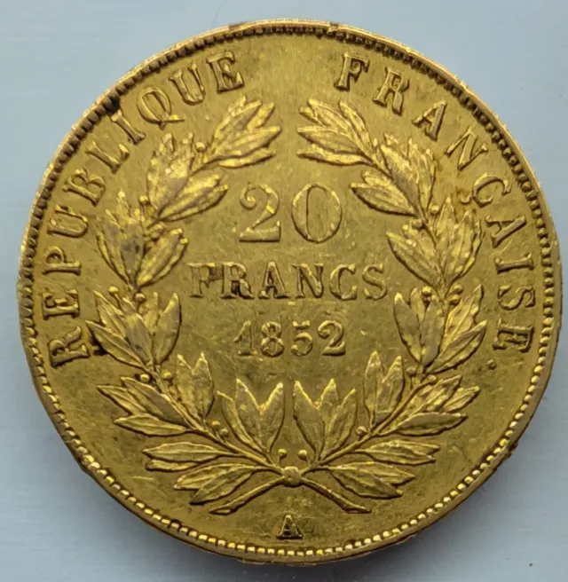 20 Francos Oro Napoleón III