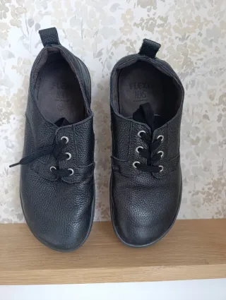 Zapatos Flexi Nens Piel Negros Niños