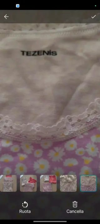 Quattro canotte bimba cotone 7-8 anni