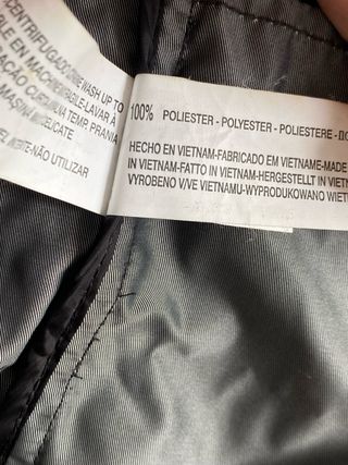 Chaqueta Zara Negra Hombre