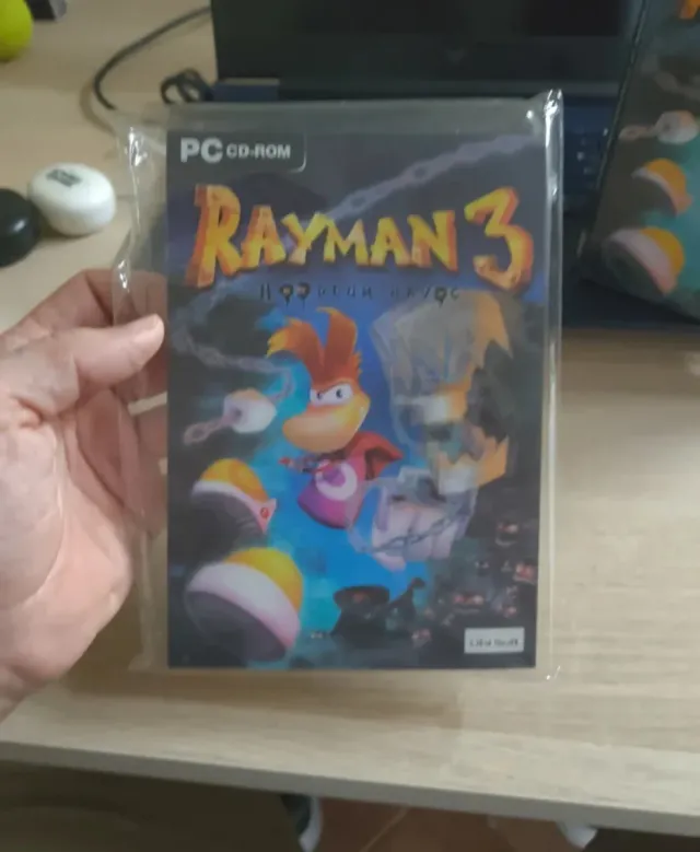 Portada holográfica Rayman 3 PC