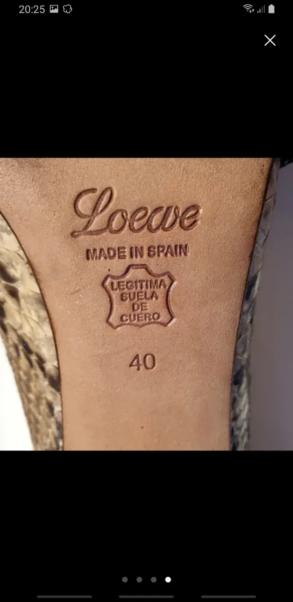 Zapatos de tacón Loewe piel mujer