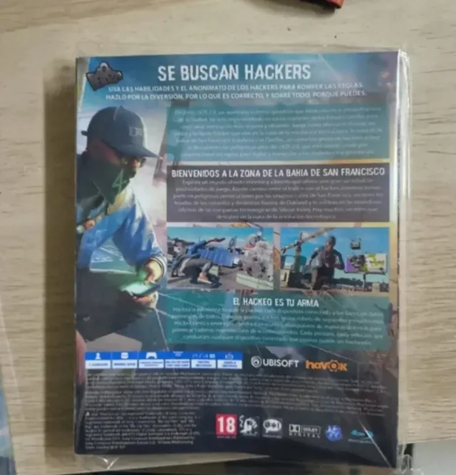 Funda Watch Dogs 2 PS4