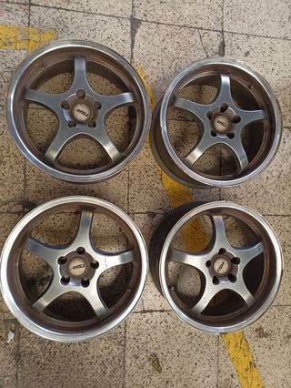 Juego 4 Llantas TSW 17 5x108 Renault