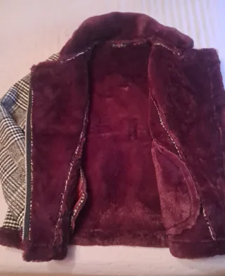 Chaqueta de cuadros Talla M