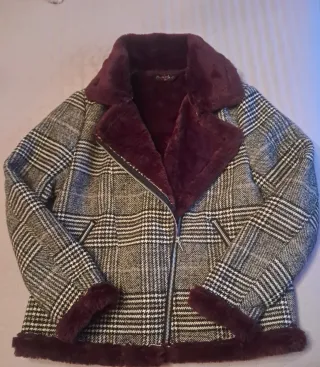 Chaqueta de cuadros Talla M