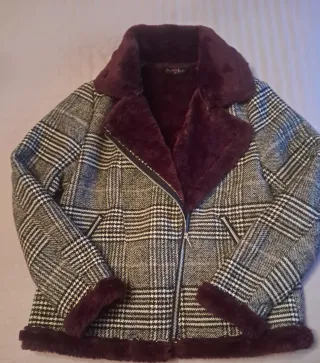 Chaqueta de cuadros Talla M